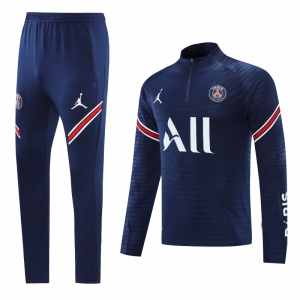 Kids 2022 PSG Navy Half Zipper Tracksuit