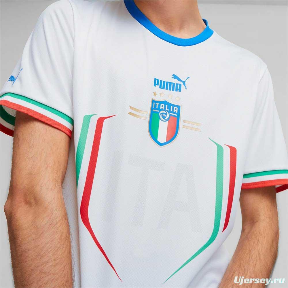 2022 Italy Away Soccer Jersey