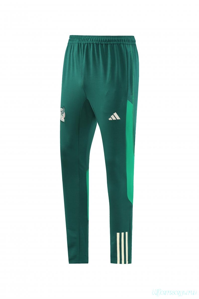 2022 Mexico Green Full Zipper Tracksuit