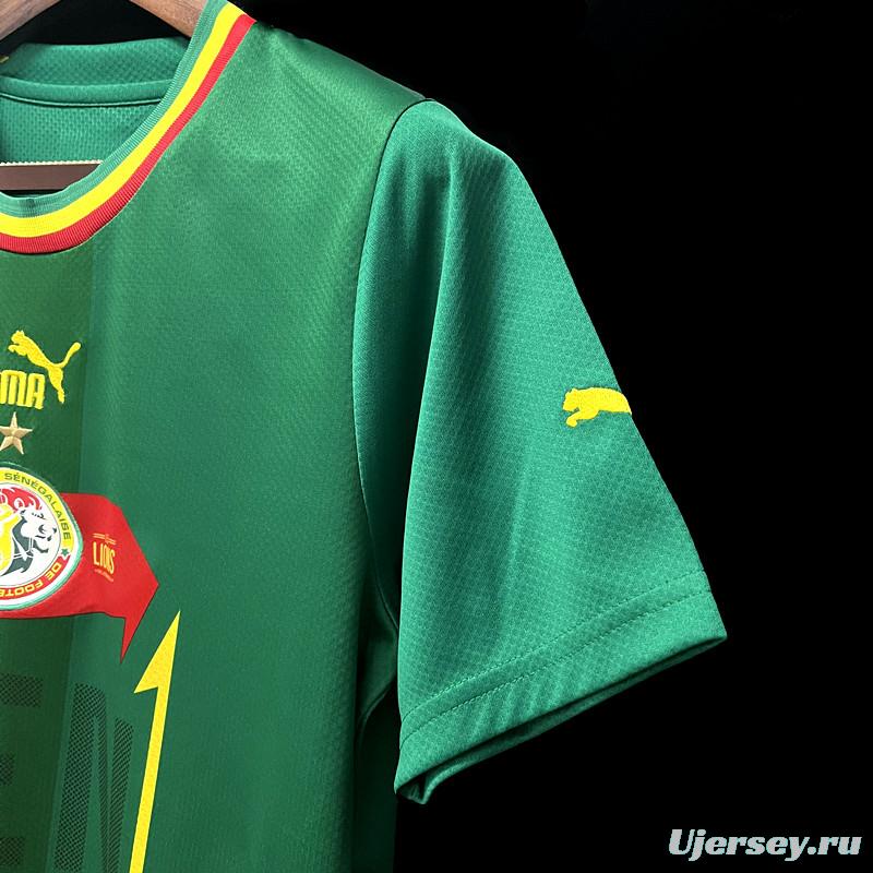 2022 Senegal Away Green Jersey