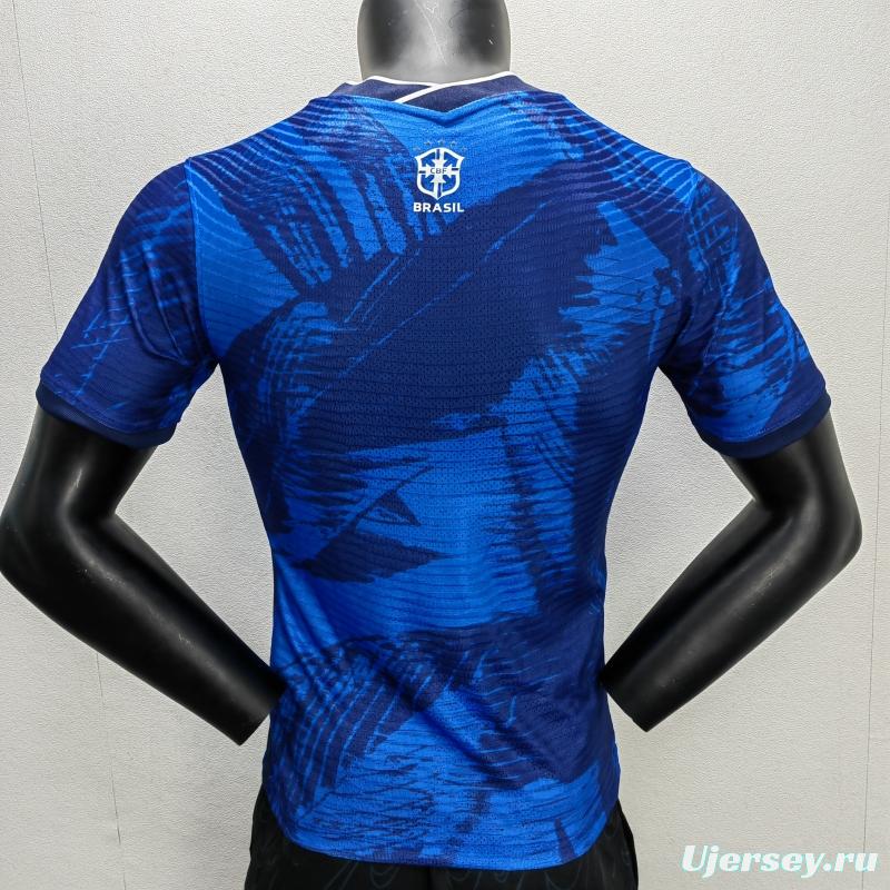 Player Version 2022 Brazil Blue Special Jersey