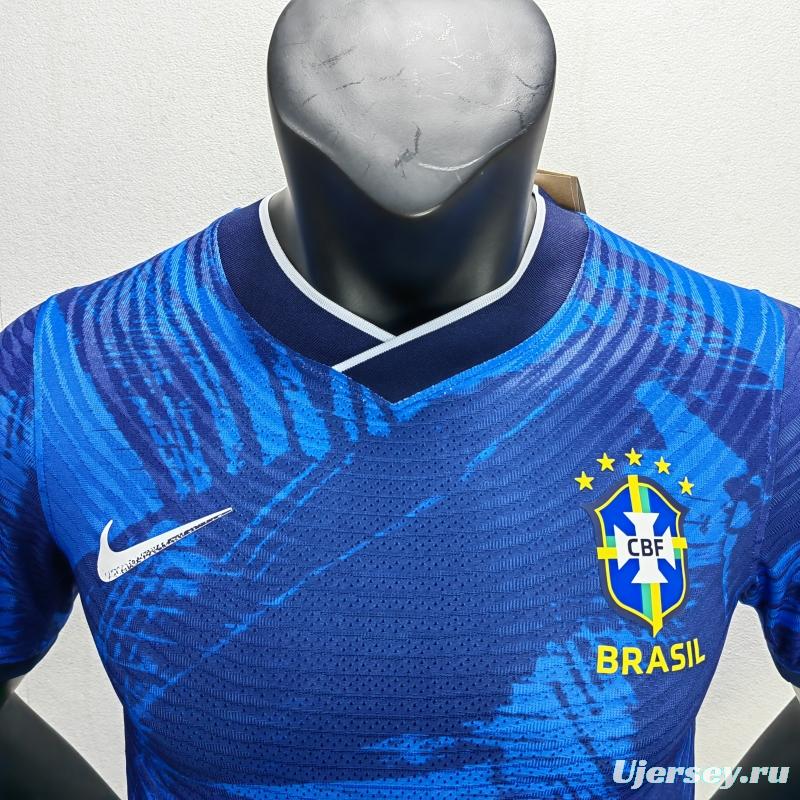 Player Version 2022 Brazil Blue Special Jersey