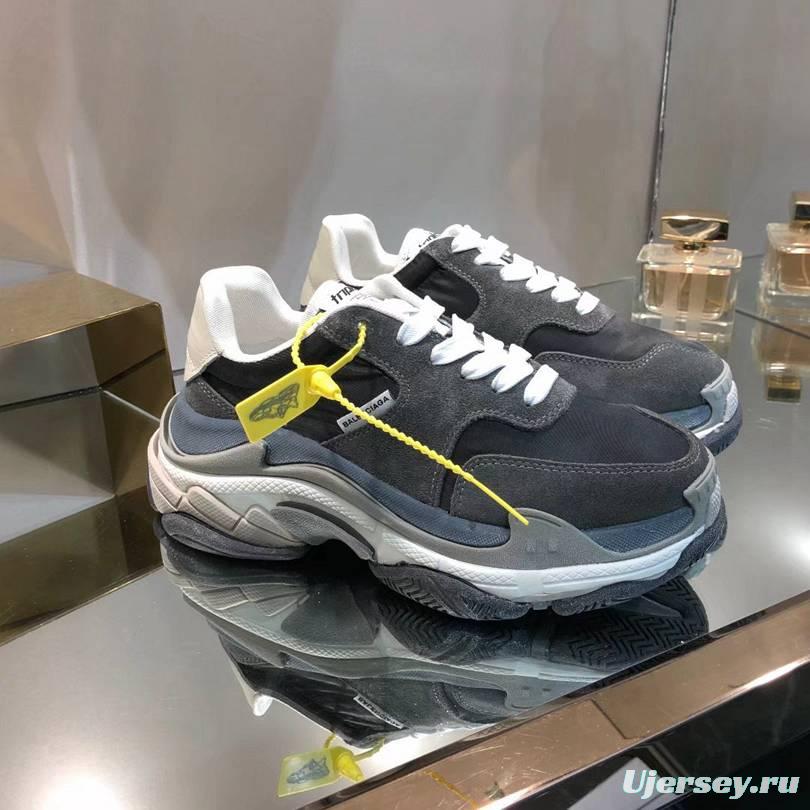 Men/Women Balenciaga Triple S Sneaker Dark Grey Item 6380340