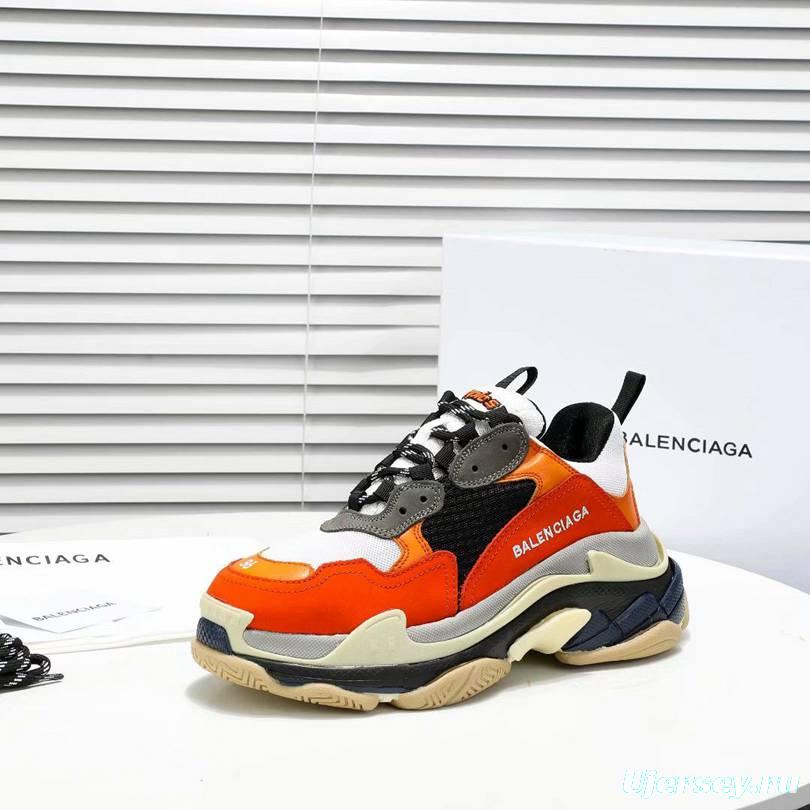 Men/Women Balenciaga Triple S Sneaker Red/White