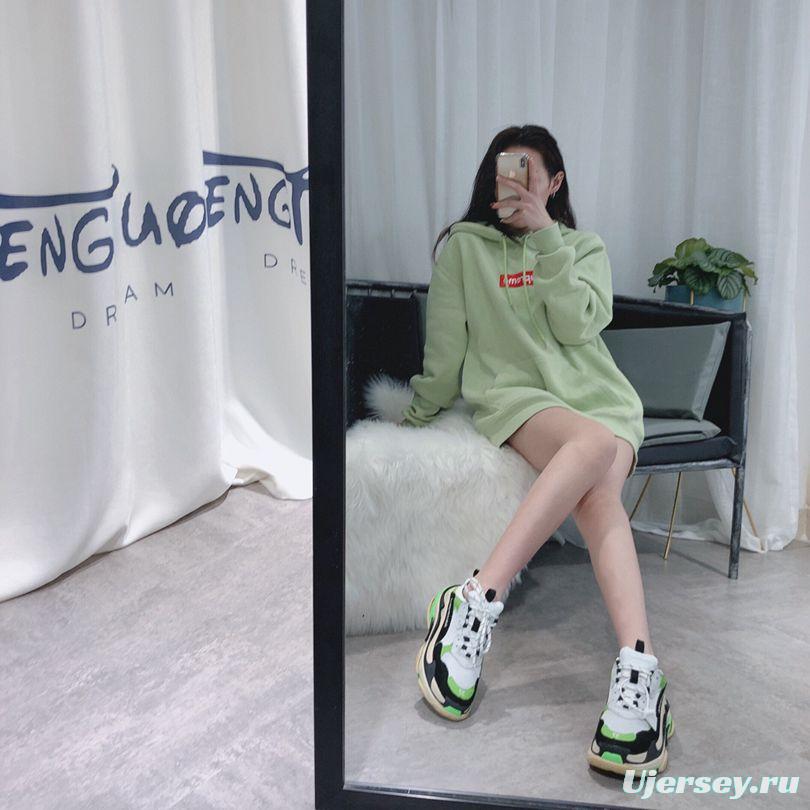 Men/Women Balenciaga Triple S Sneaker Green/Black