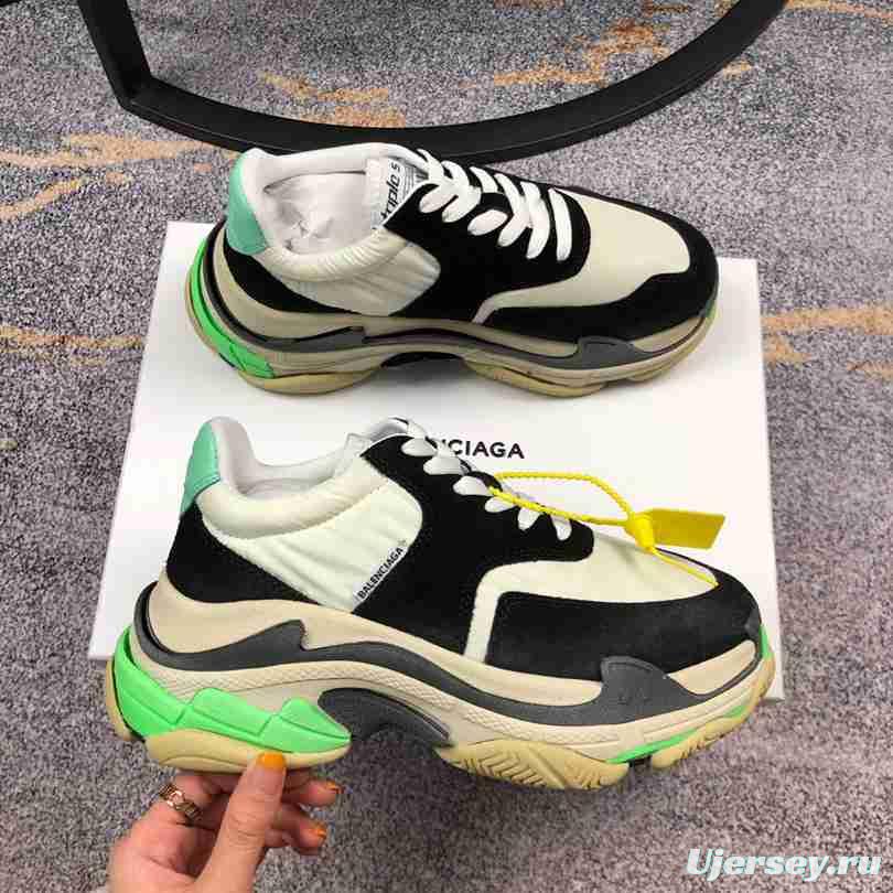 Men Balenciaga Triple-S 2 White/Black Sneaker