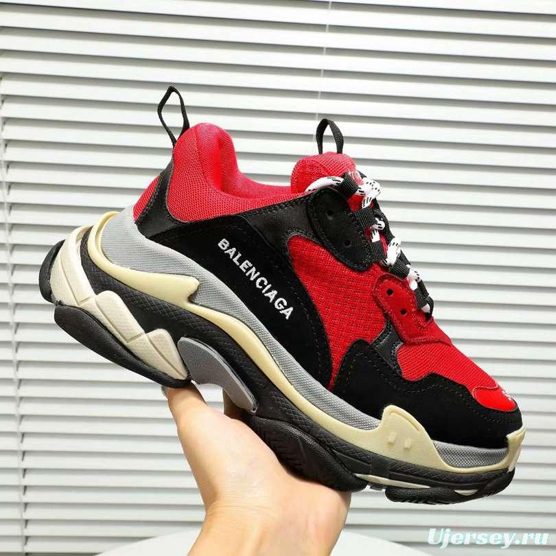 Men/Women Balenciaga Triple S MutiColor Clear Sole 2 Color Sneaker  Item 6380340