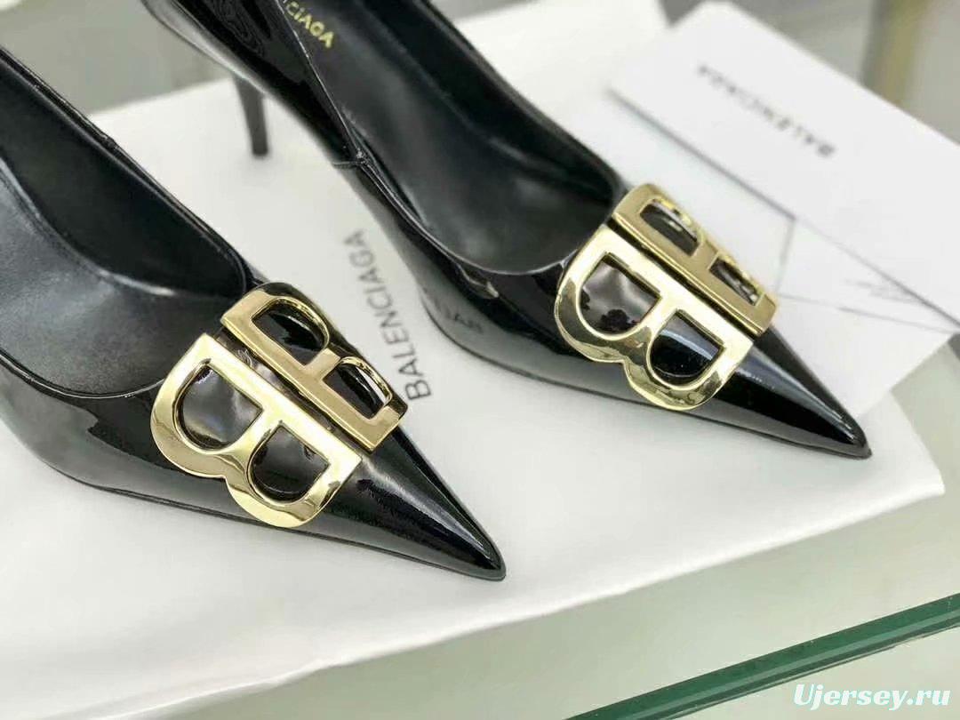 2 Color Women Balenciaga High Heels Shoes