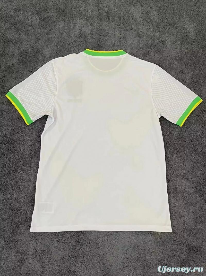 2022 Brazil White Training Jersey