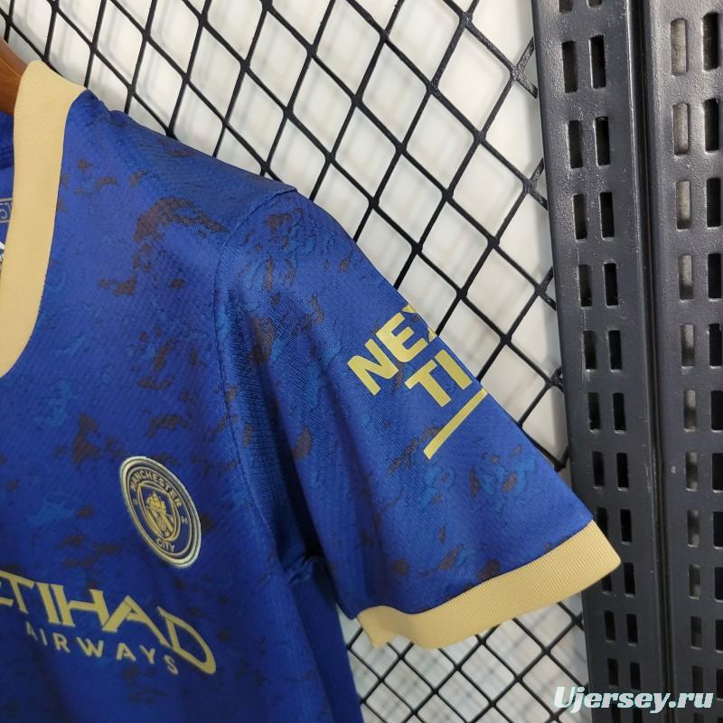 23-24 Kids Manchester City Blue Special Edition Jersey