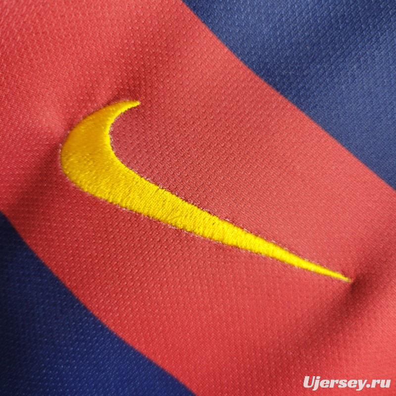 Retro 15/16 Barcelona Home Jersey