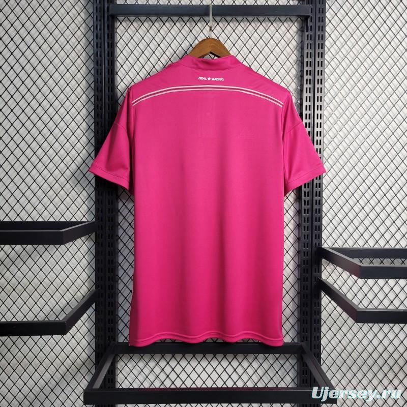 Retro 14-15 Real Madrid Away Pink Jersey