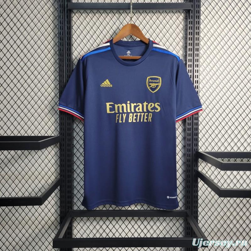 23-24 Arsenal Concept Navy Jersey