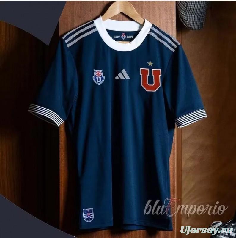 23/24 Club Universidad De Chile Special Navy Jersey