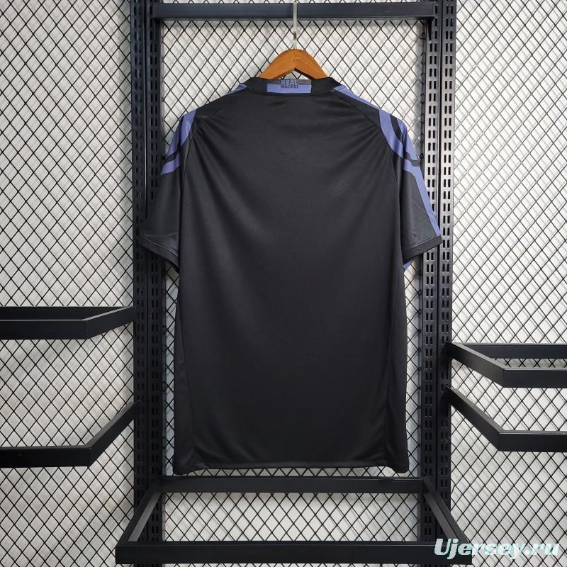 Retro 16-17 Real Madrid Third  Black Jersey