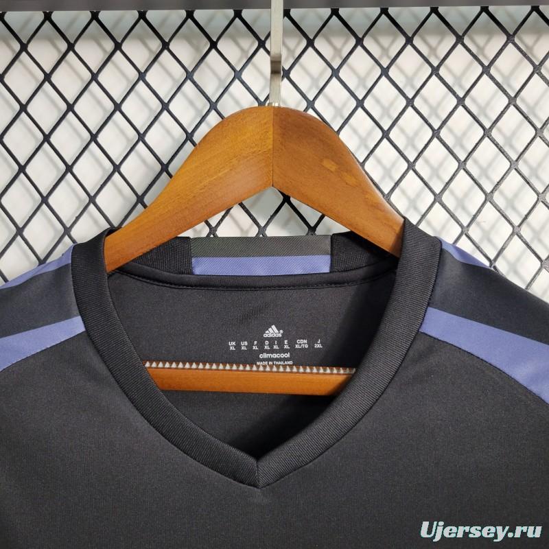 Retro16-17 Real Madrid Third Long Sleeve Jersey