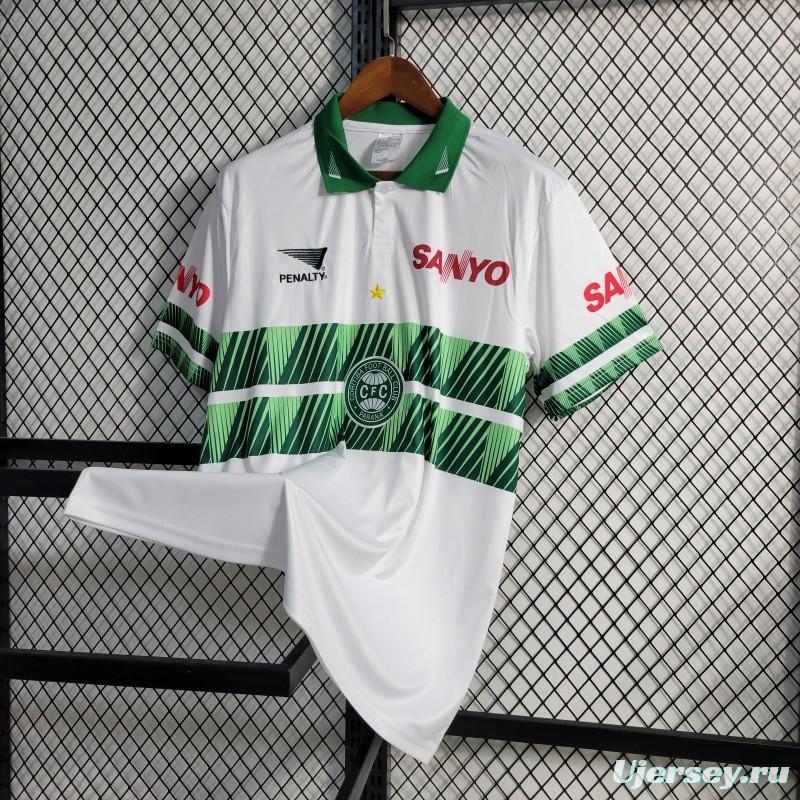 Retro 97-98 Brazil Team Coritiba Home Jersey
