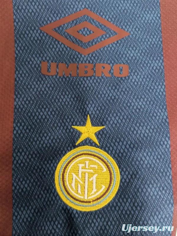 Retro 94/95 Inter Milan Training Jersey Wine Color Jersey