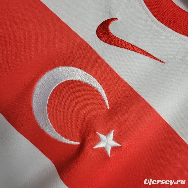 2023 Turkey Away White Jersey