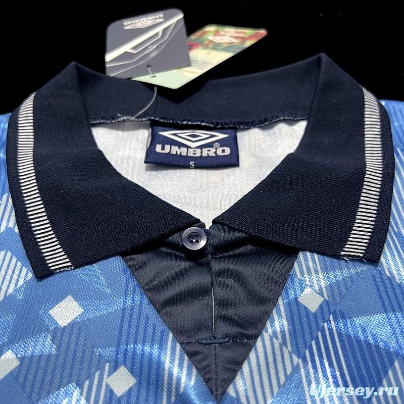 Retro 1990 England Blue