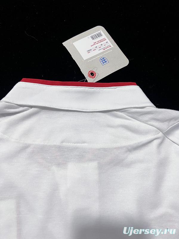 Retro 2012 England Home Soccer Jersey