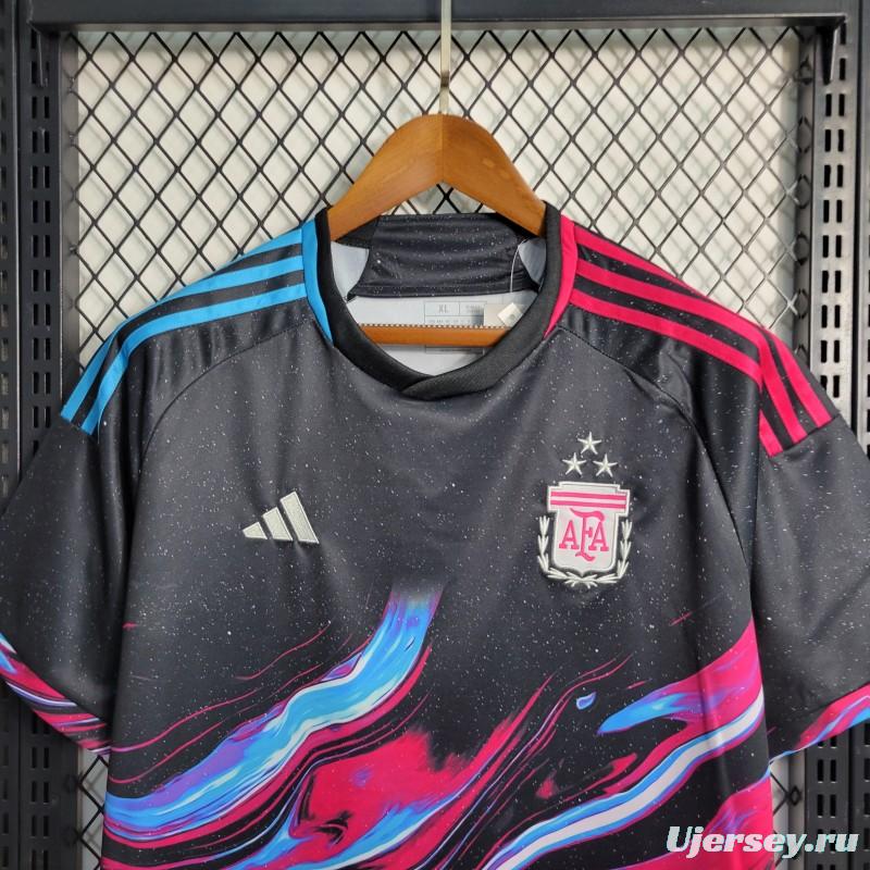 2023 Argentina Commemorative Special Purple Black Jersey