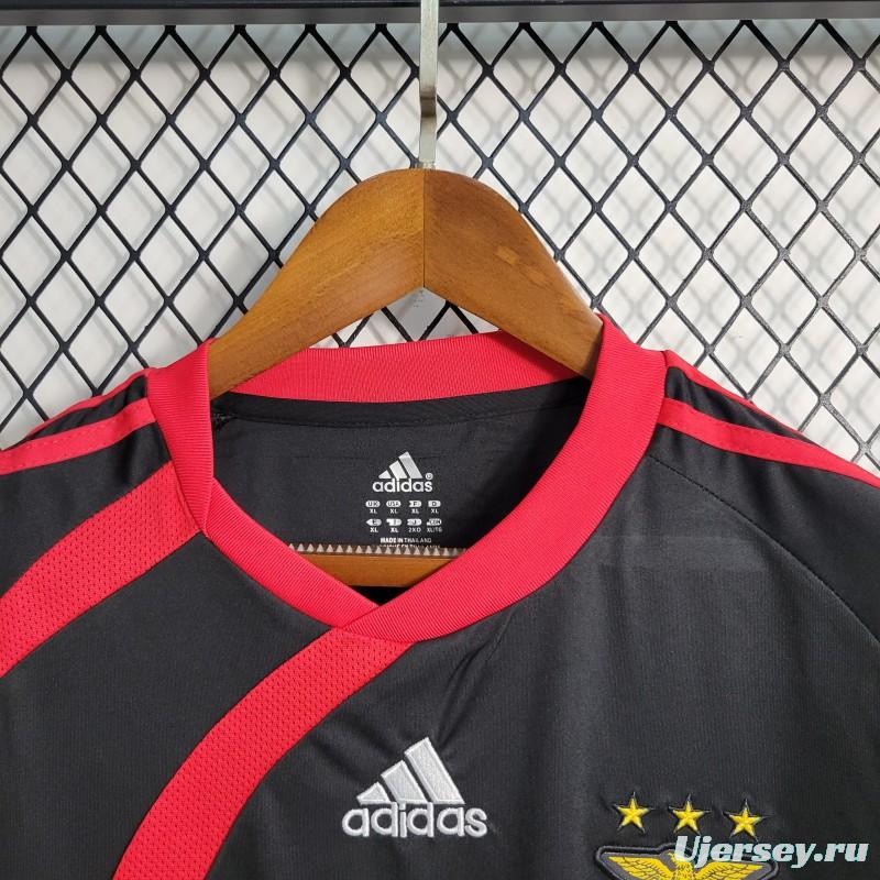 Retro 09-10 Benfica Away Black Jersey