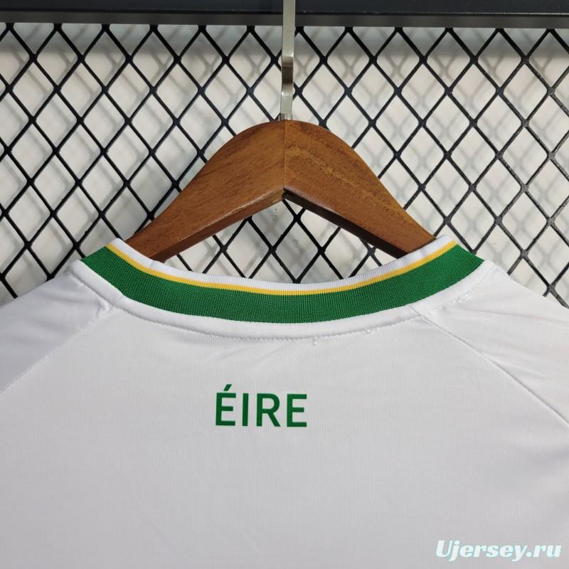 2023 Ireland Away White Soccer Jersey