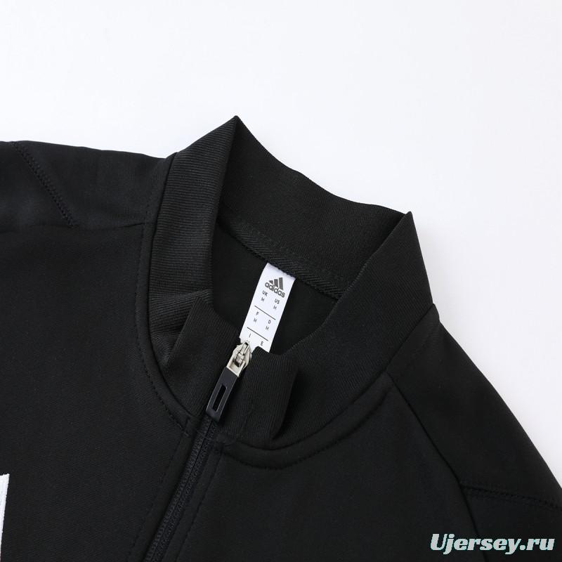 2023 Adidas Black Full Zipper Jacket +Pants