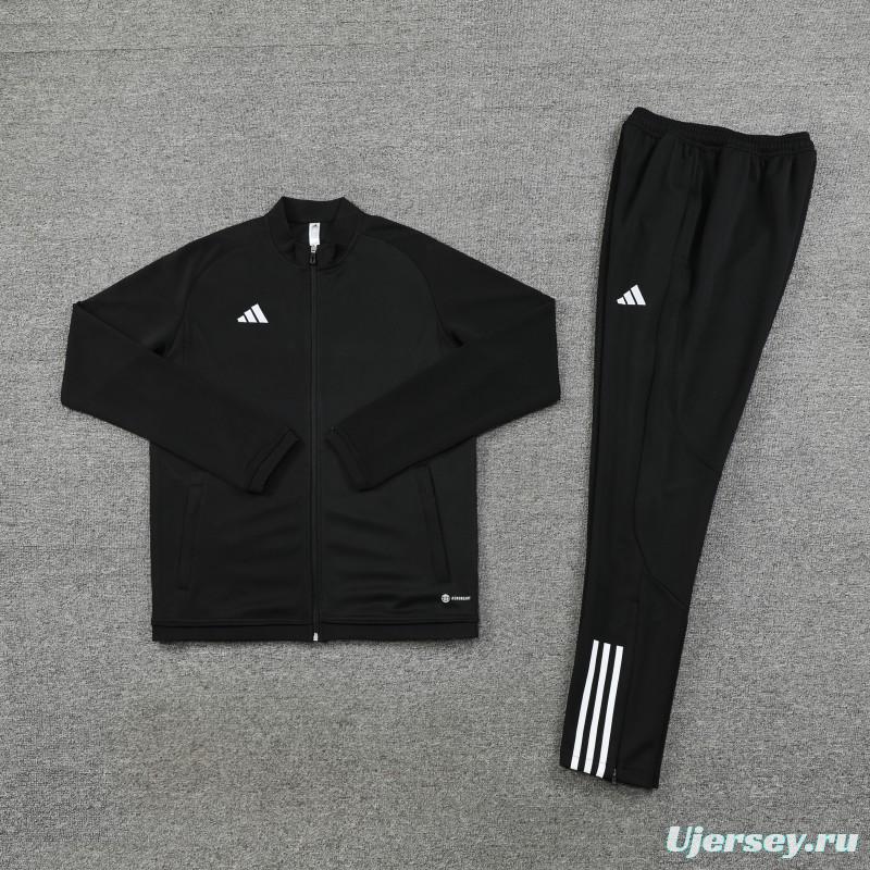 2023 Adidas Black Full Zipper Jacket +Pants