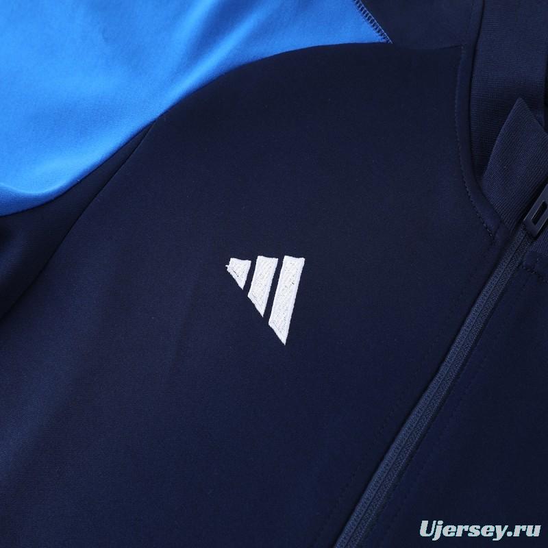 2023 Adidas Navy Full Zipper Jacket +Pants