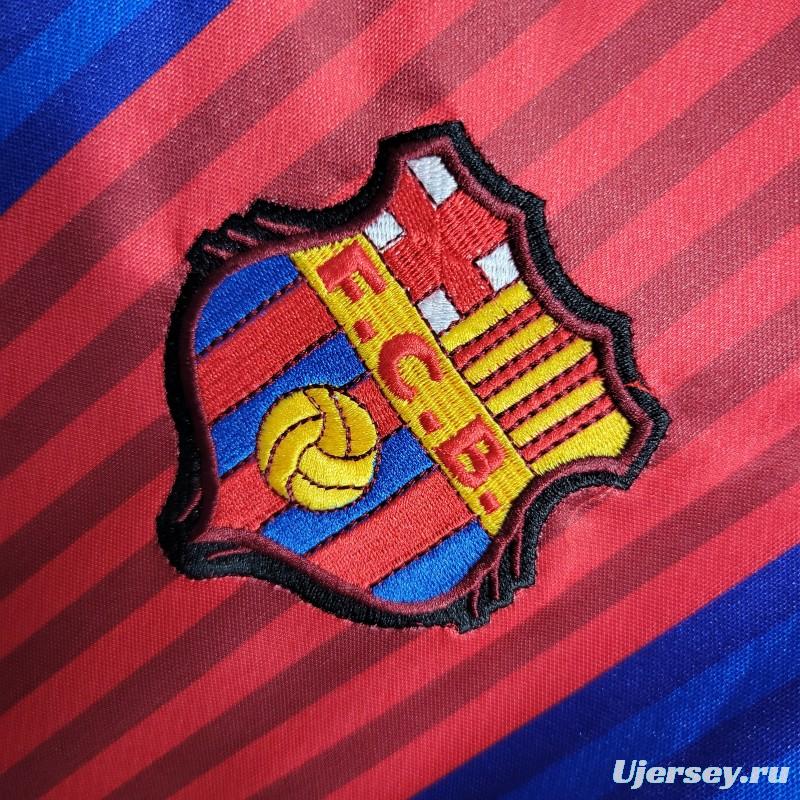 Retro 91/92 Barcelona Home Jersey