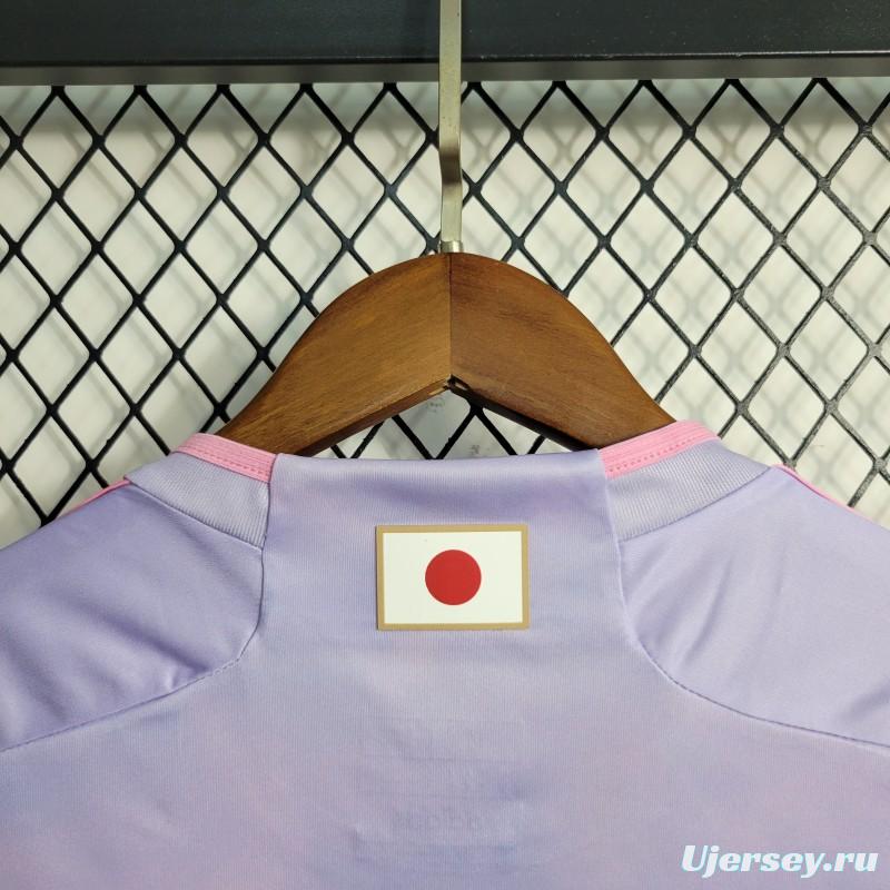 2023 Women Japan Away Pink Jersey