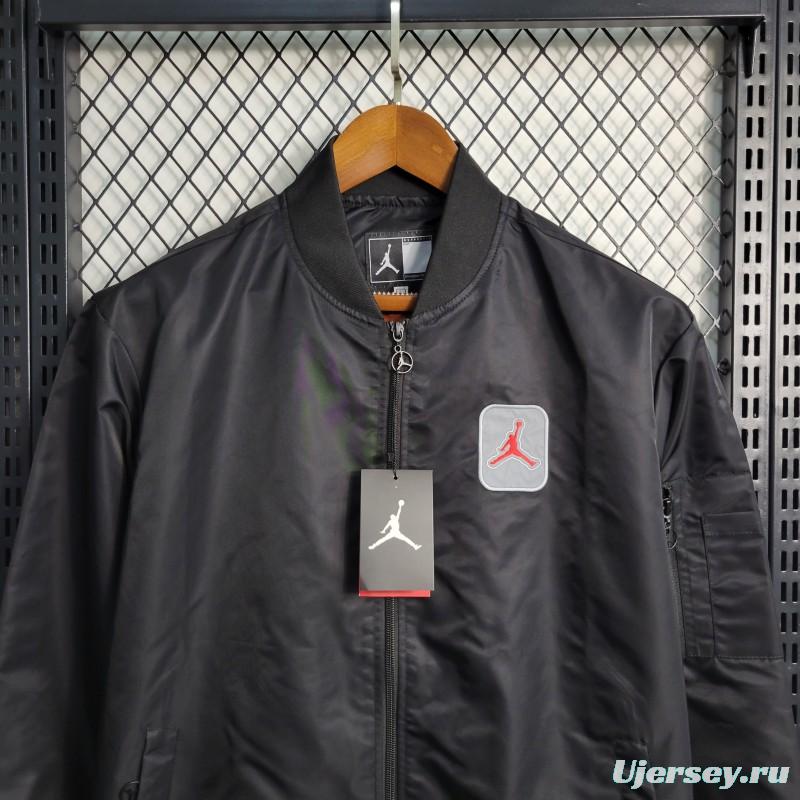 2023 NIKE Jordan Black Windbreaker