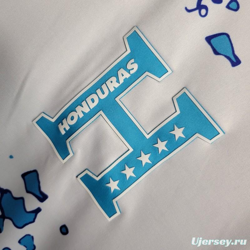 2023 Honduras Away White Jersey