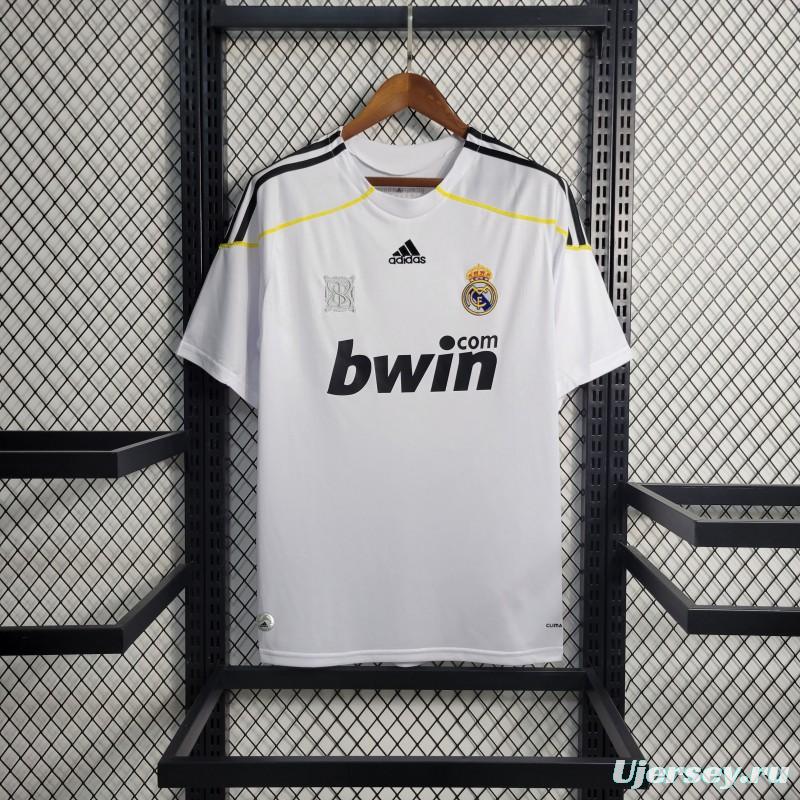 Retro 09/10 Real Madrid Home Jersey