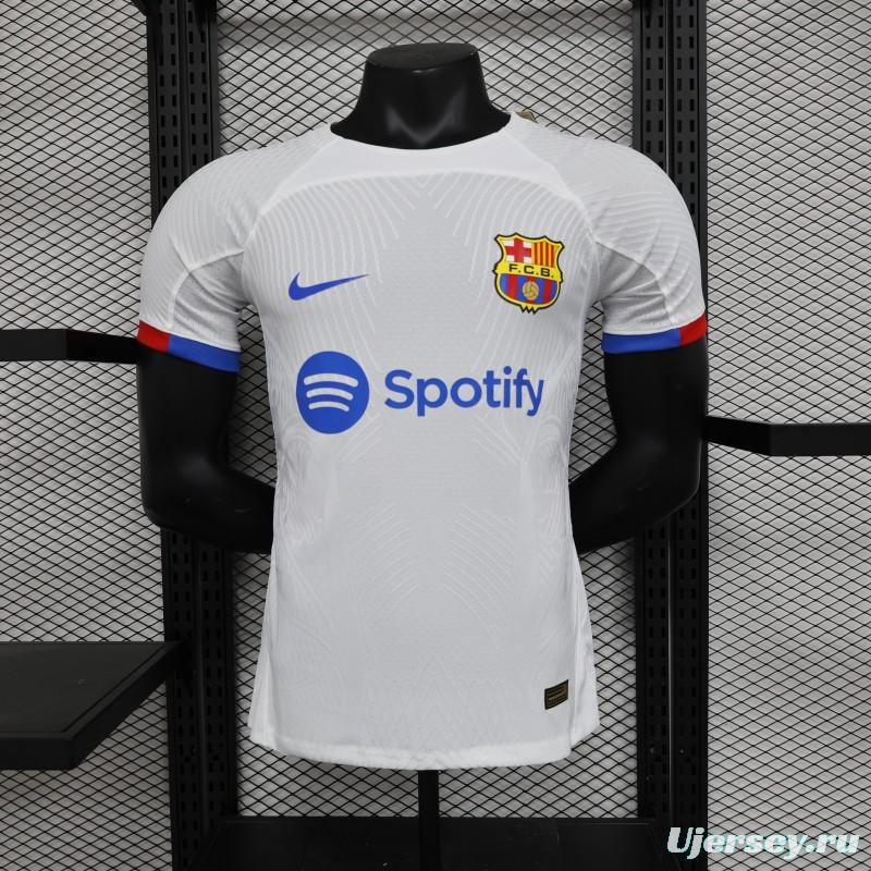 Player Version 23/24 Barcelona Away Jersey