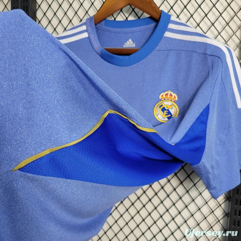 Retro 13-14 Real Madrid Away Blue Jersey