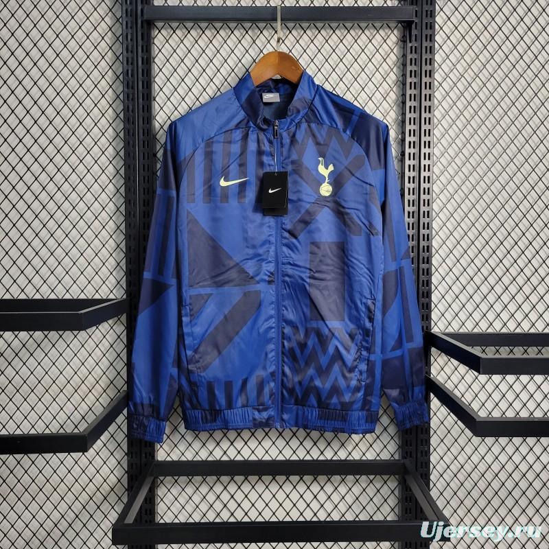 23-24 Tottenham Hotspur Navy Windbreaker