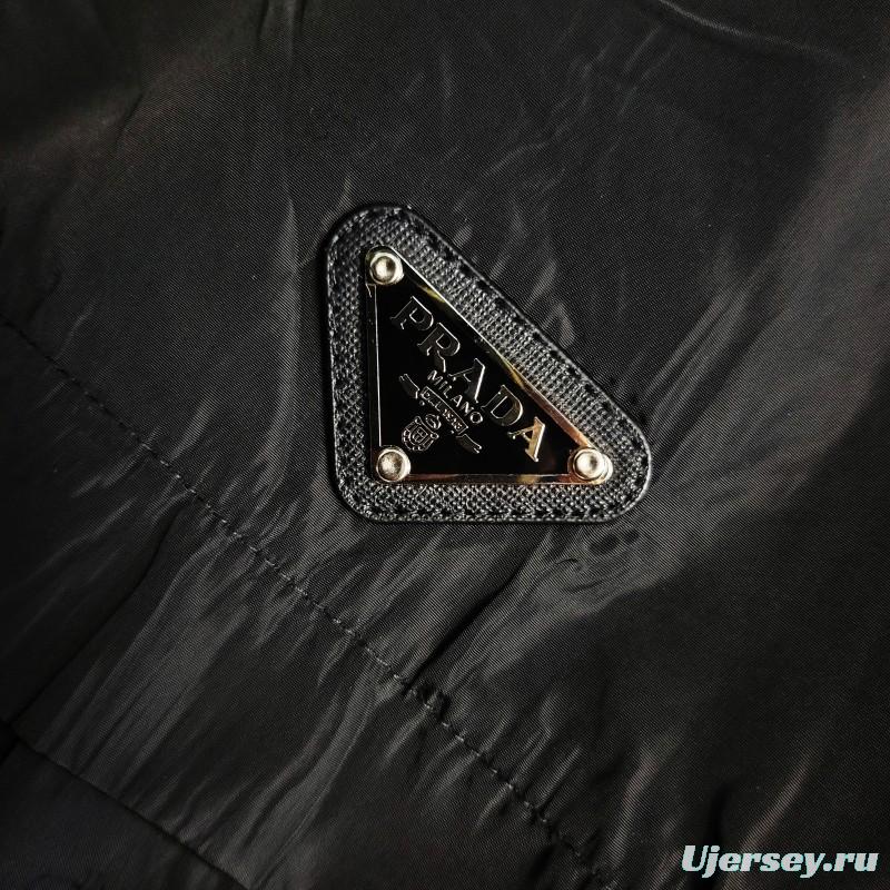 2023 PRADA Black Windbreaker