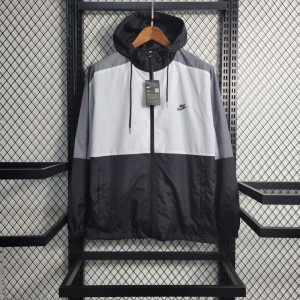 2023 Adidas White Black Windbreaker