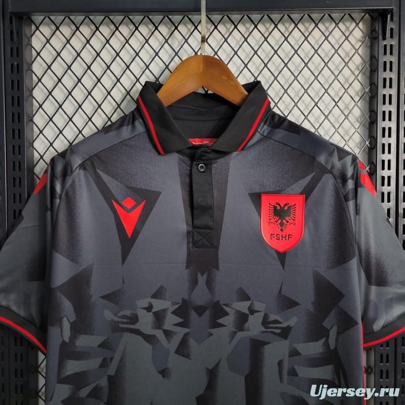 2023 Albania Third Black Jersey