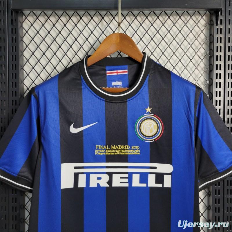 Retro 09-10 Inter Milan Home Jersey