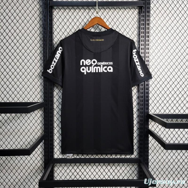 Retro 10/11 Corinthians Away Black Jersey