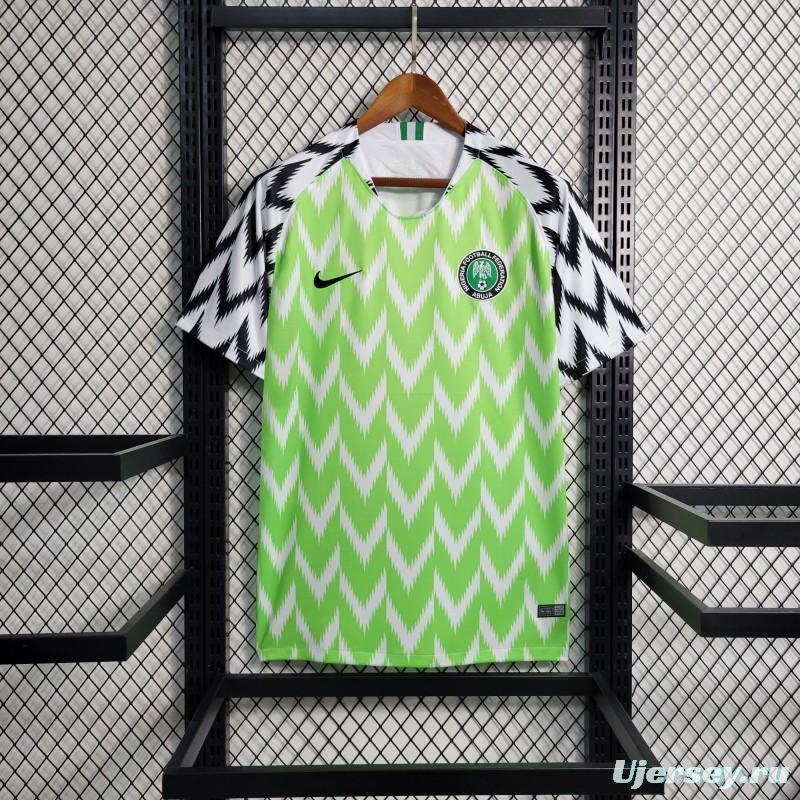 Retro 2018 Nigeria Home Jersey