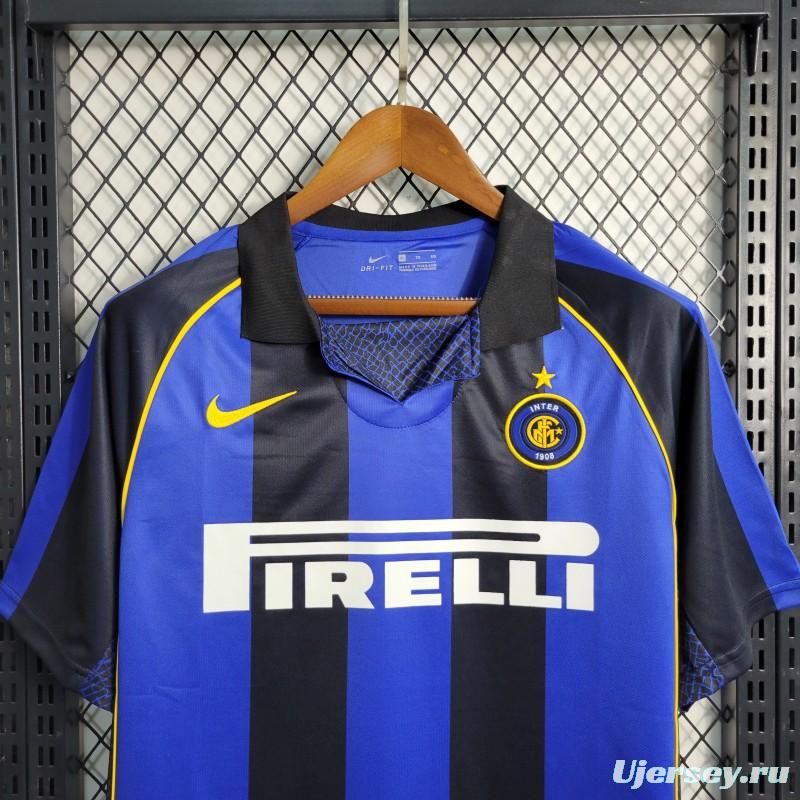 Retro 01-02 Inter Milan Home Jersey