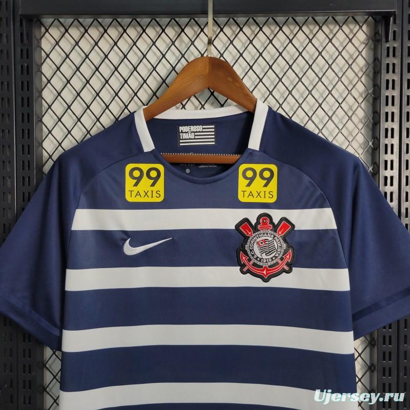 Retro 14-15 Corinthians Third Navy Jersey