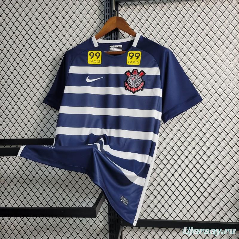 Retro 14-15 Corinthians Third Navy Jersey