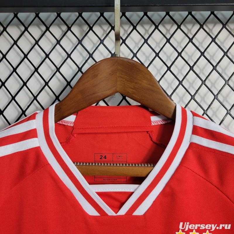 23-24 KIDS Benfica Home Jersey Size 16-28