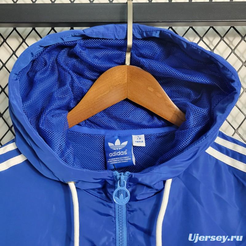 23-24 Windbreaker Yokohama F. Marinos Blue Windbreaker